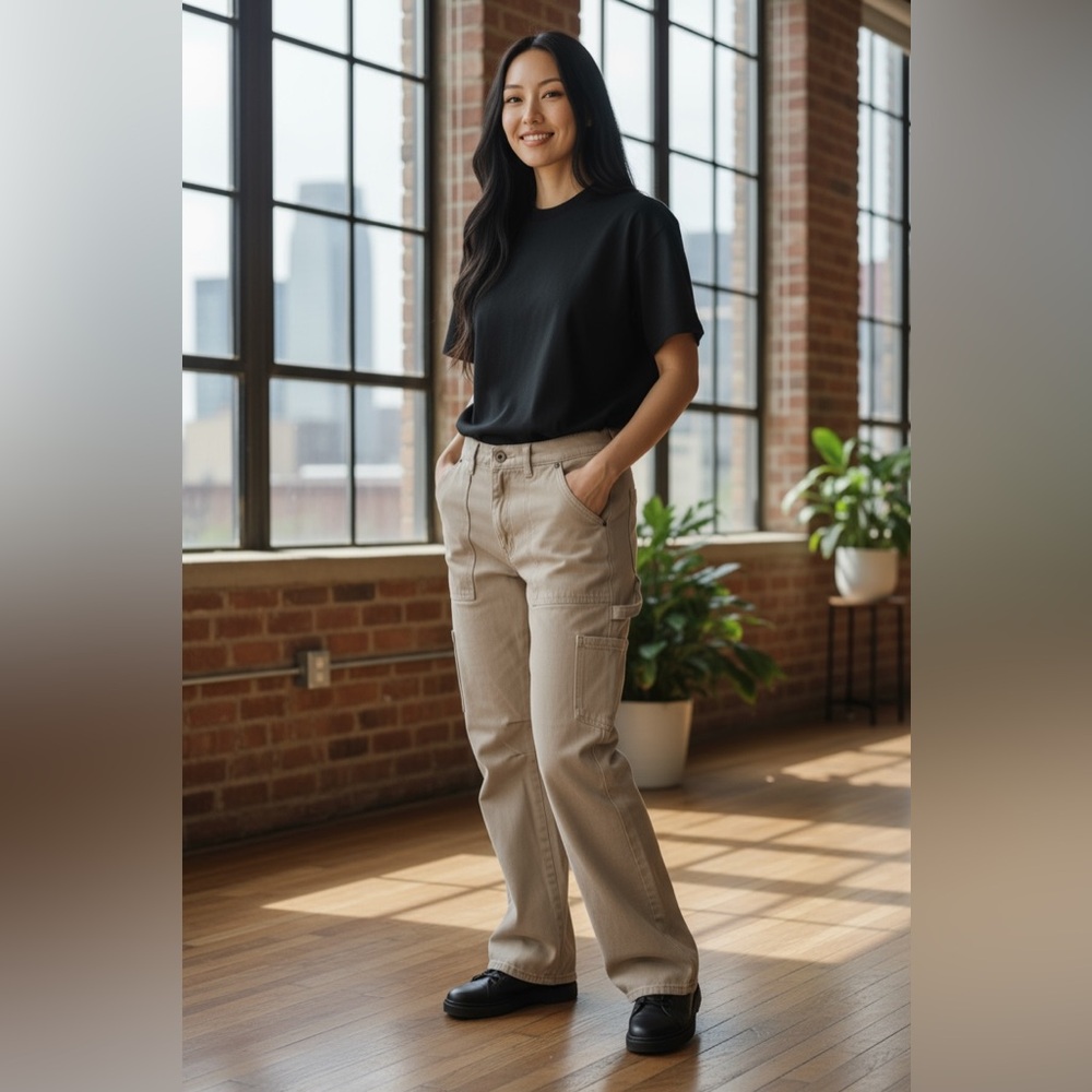 Lioness Miami Vice Low Rise Carpenter Pants